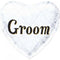 Heart Groom Foil Balloon
